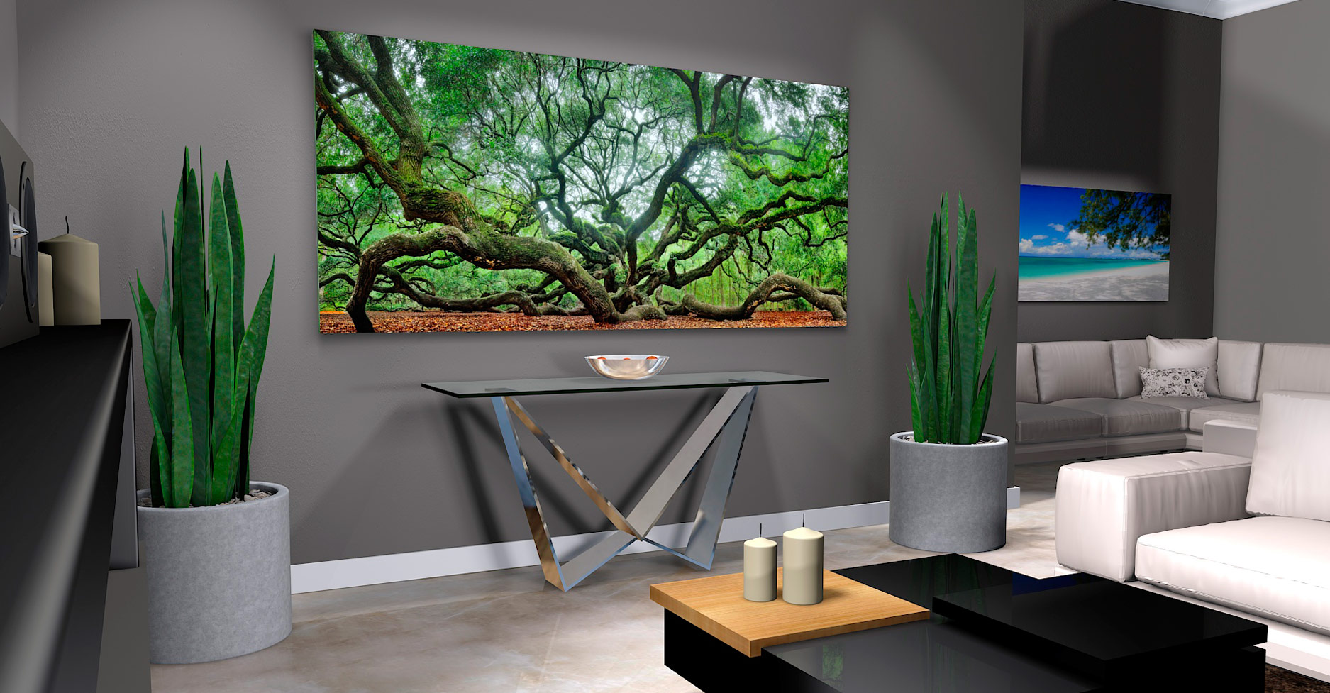 Angel Oak Large Format Photograph