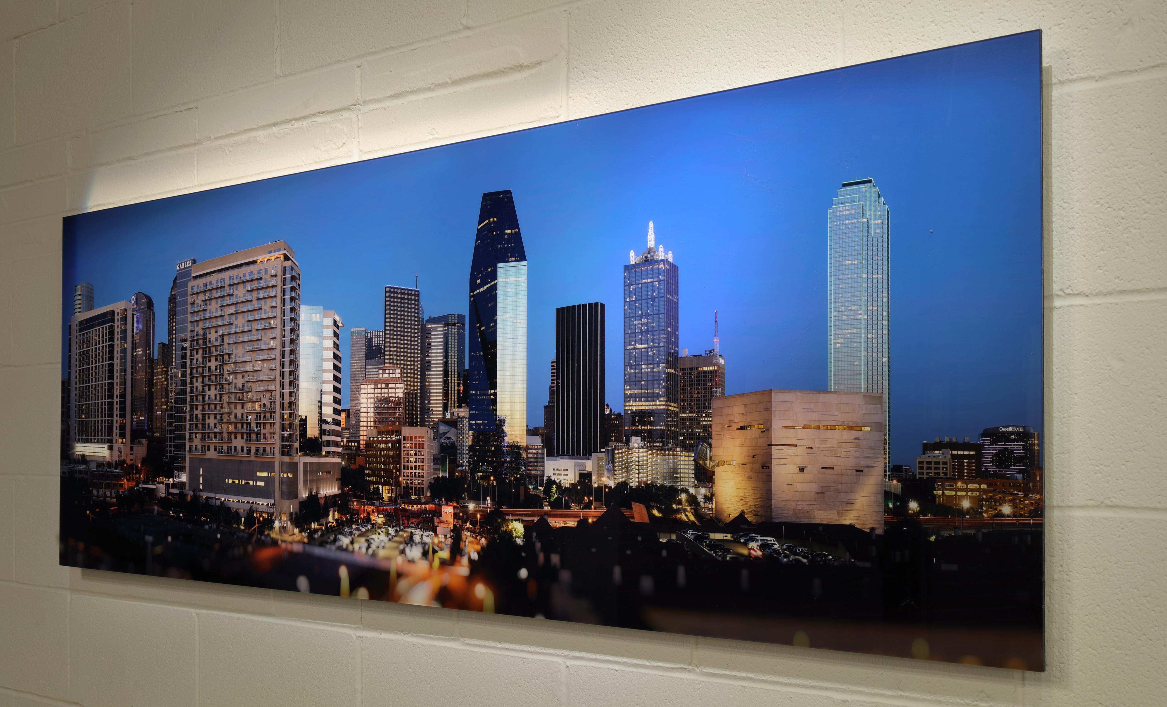 Framed City Of Tiny Lights Peter Lik Style Photograph Framed City Of Tiny Lights Peter Lik Style Photograph