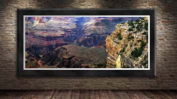 Panoramic view of the Garnd Canyon Arizona