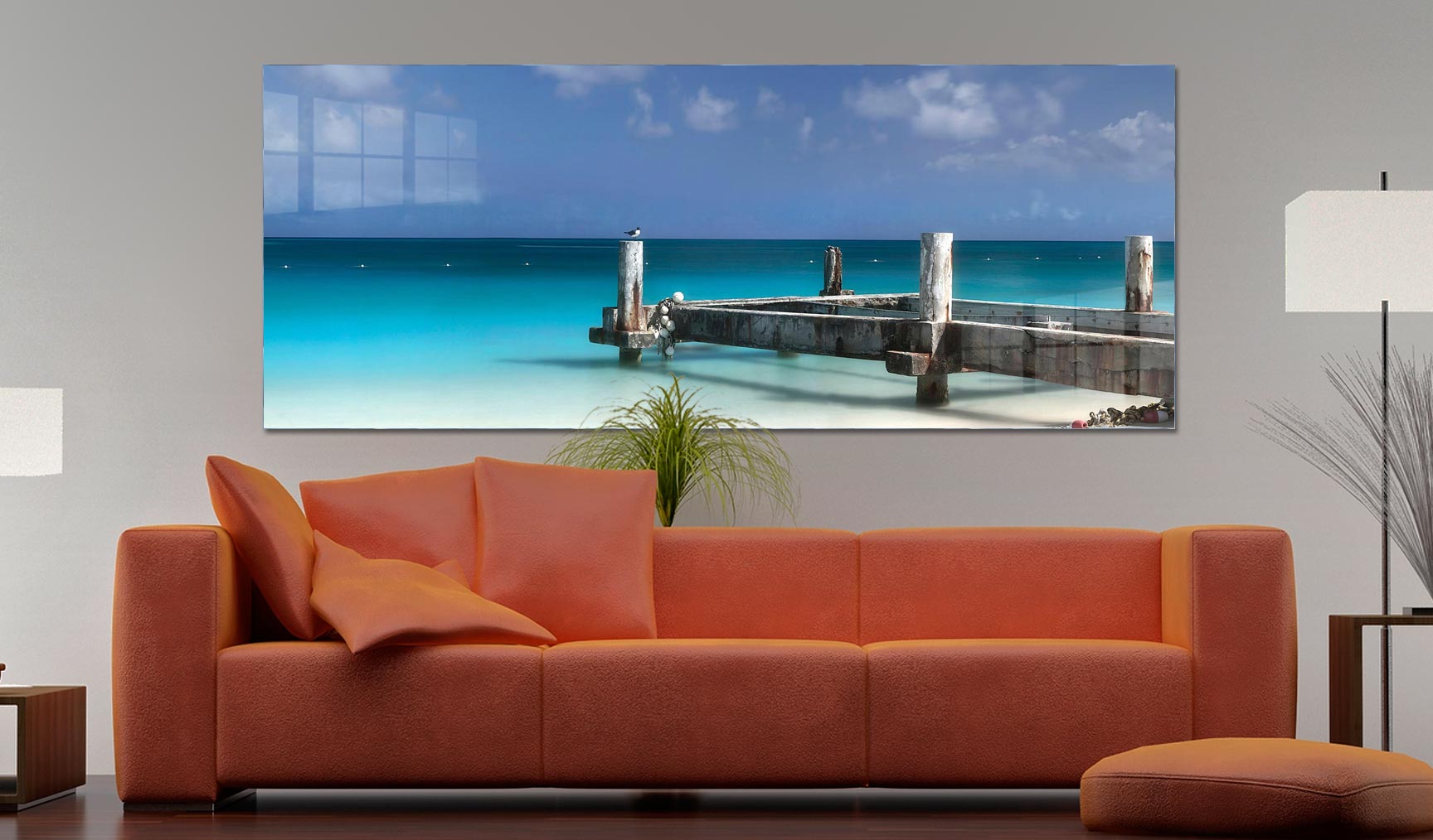 Large format fine art photograph of Caribbean Beach - Turks and Caicos