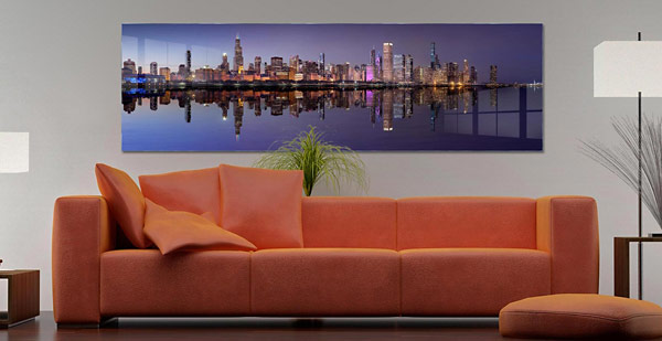 Chicago Night Skyline |  Chicago Illinois
