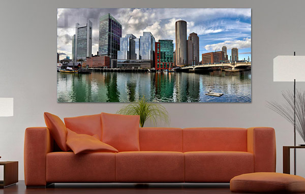 Boston Skyline Day |  Boston Massachusetts