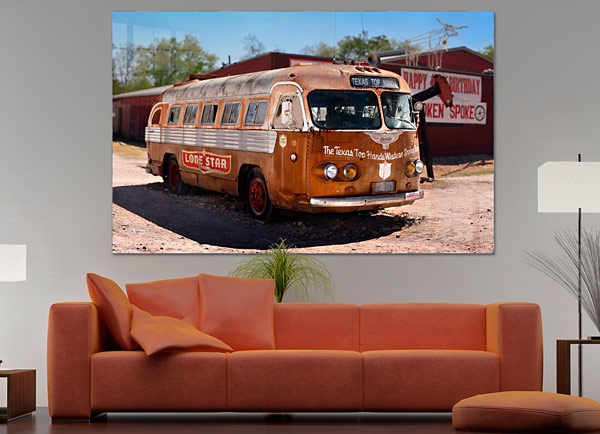 Old Vintage Bus |  Austin Texas