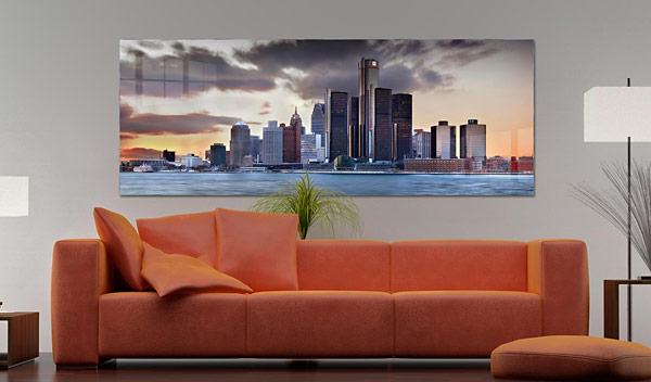 City Skyline |  Detroit Michigan