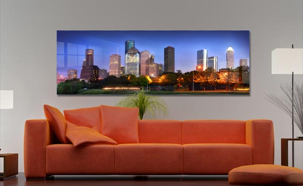 Houston Texas Skyline at Dusk |  Houston Texas