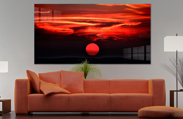 Red Sunset |  Austin Texas