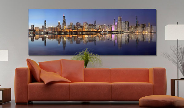 Night Chicago Skyline |  Chicago Illinois