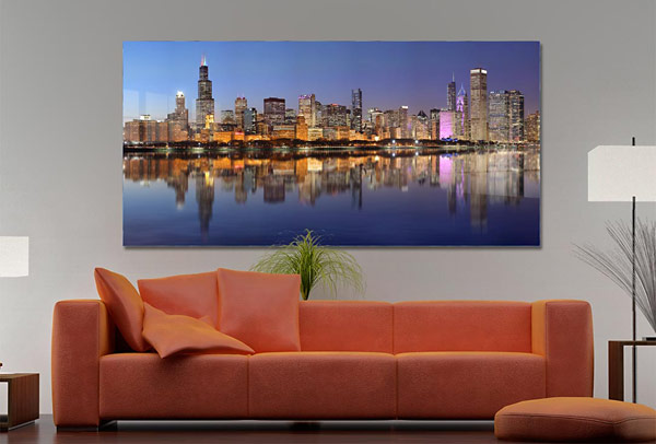 Nightime Chicago Skyline |  Chicago Illinois