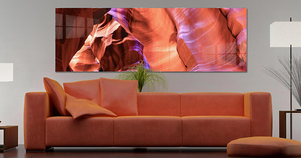 Panoramic Colorful Canyon | Antelope Canyon Page Arizona
