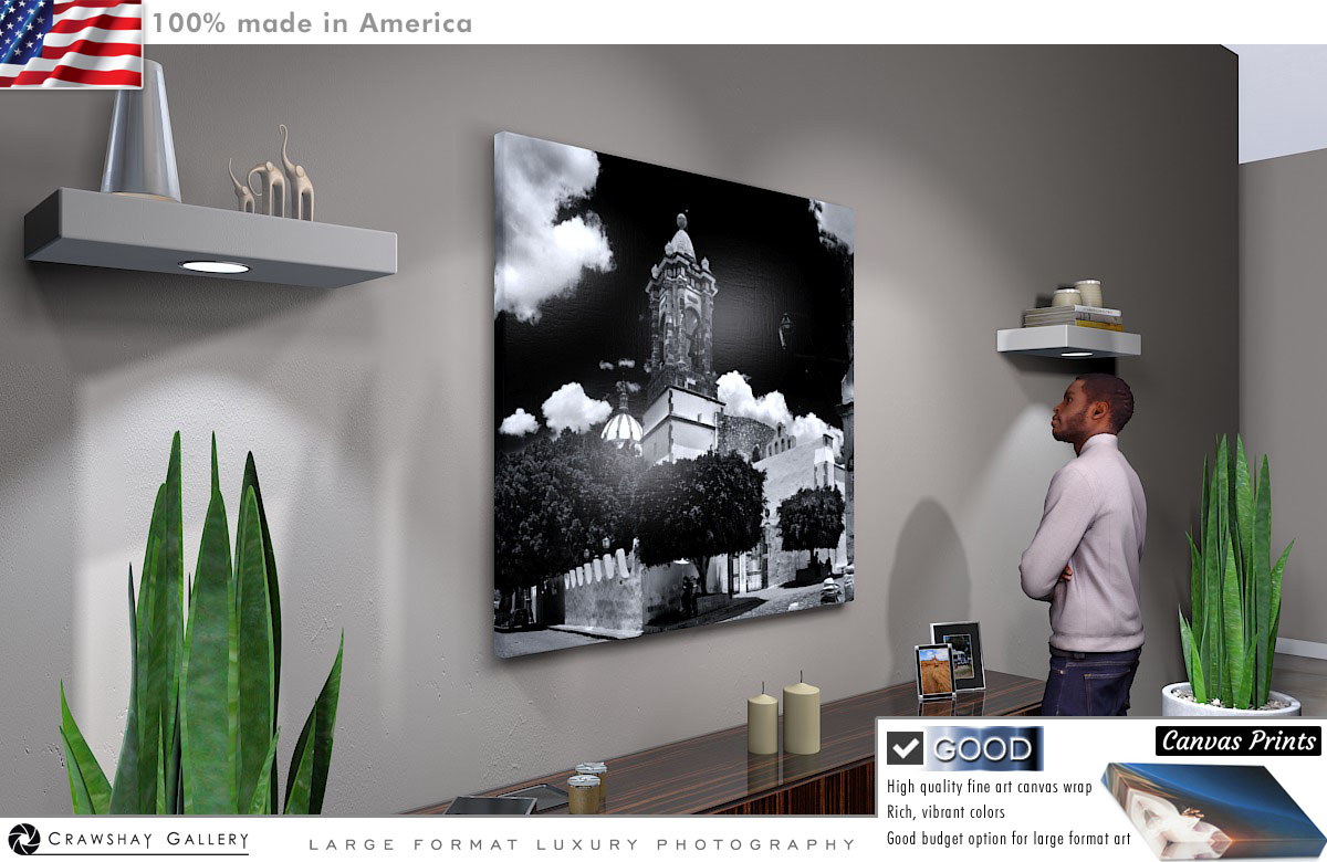 Canvas Print of Mexican Catholic Church