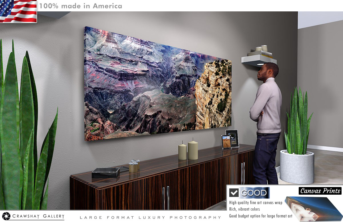 Canvas Print of The Grand Canyon 2
