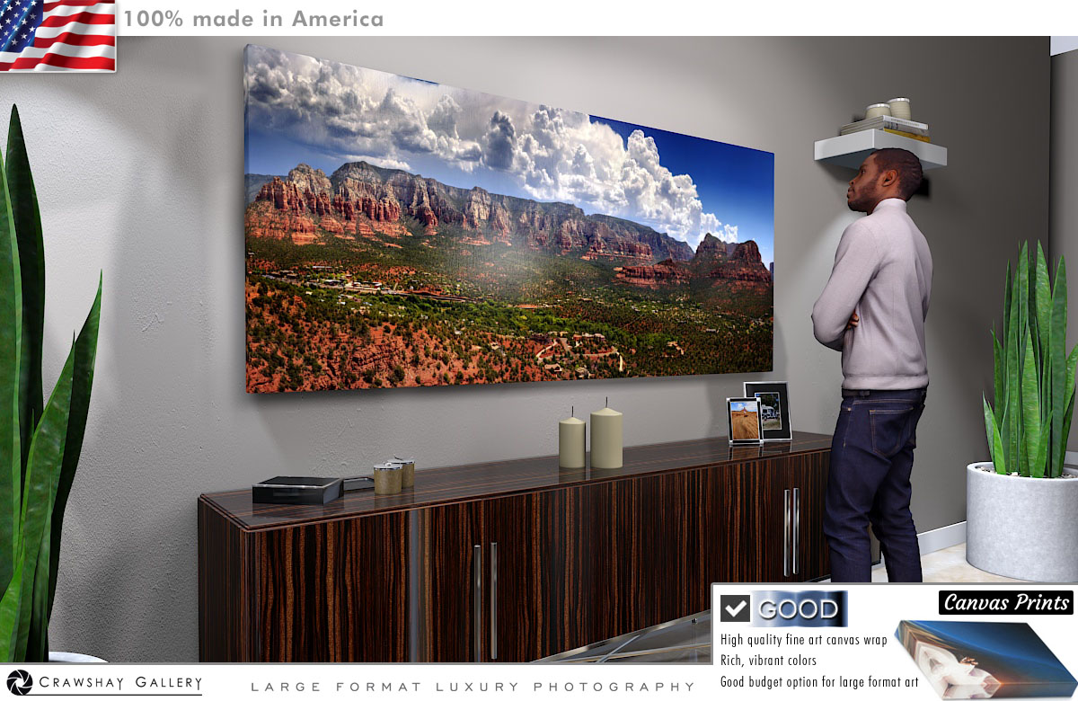 Canvas Print of Sedona