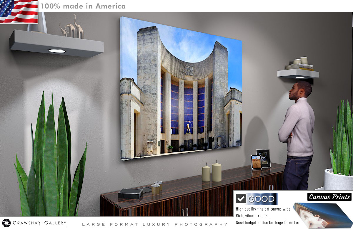 Canvas Print of Dallas Fair Park Photography