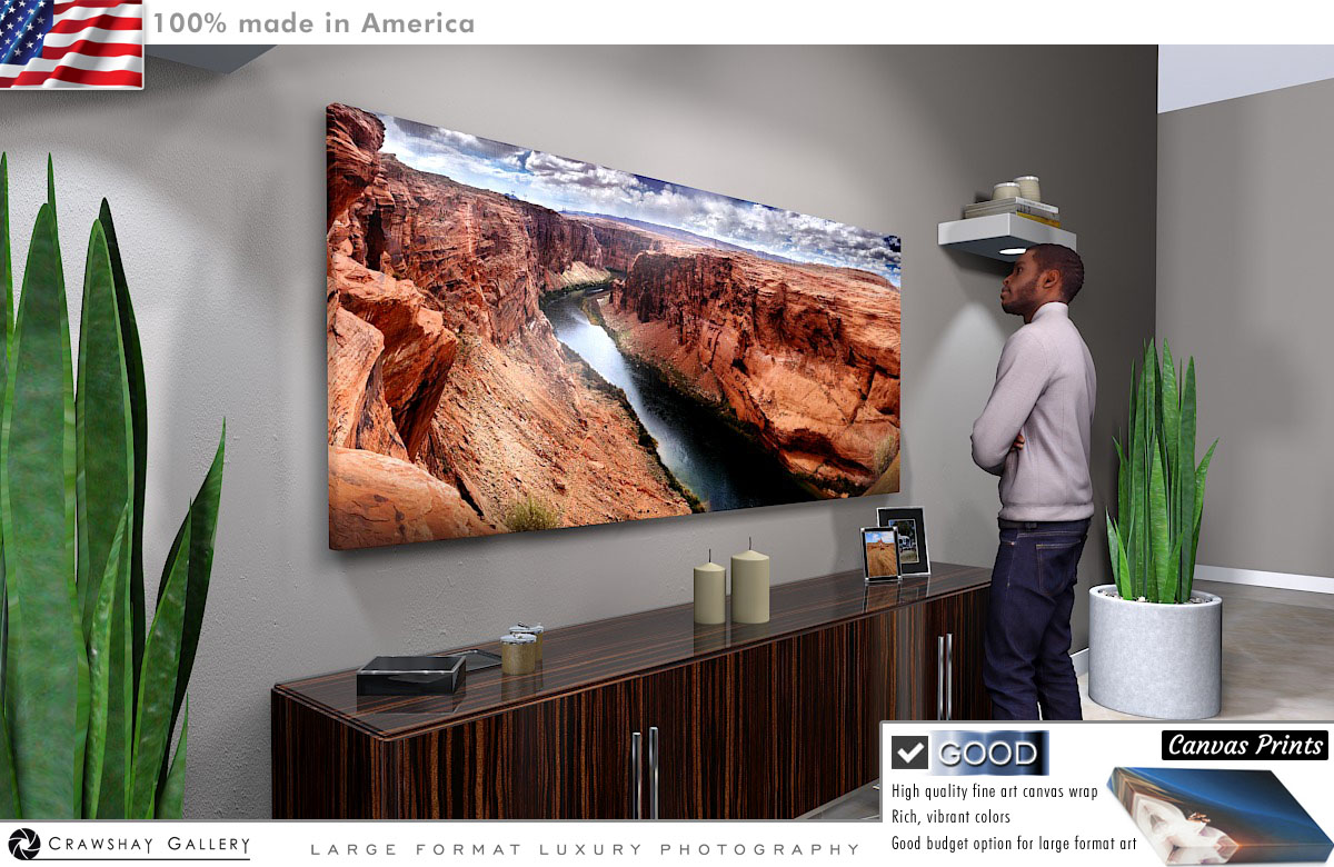 Canvas Print of Glen Canyon Dam