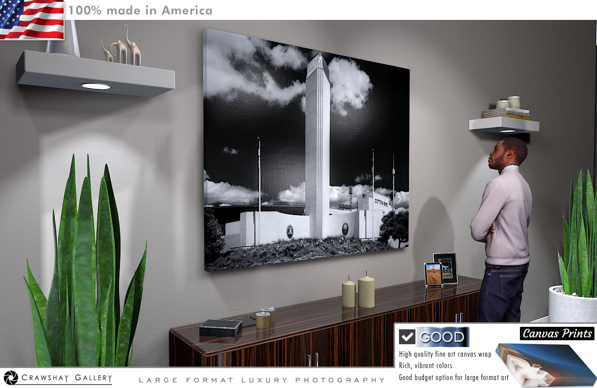 Canvas Print of Dallas Fair Park Photography