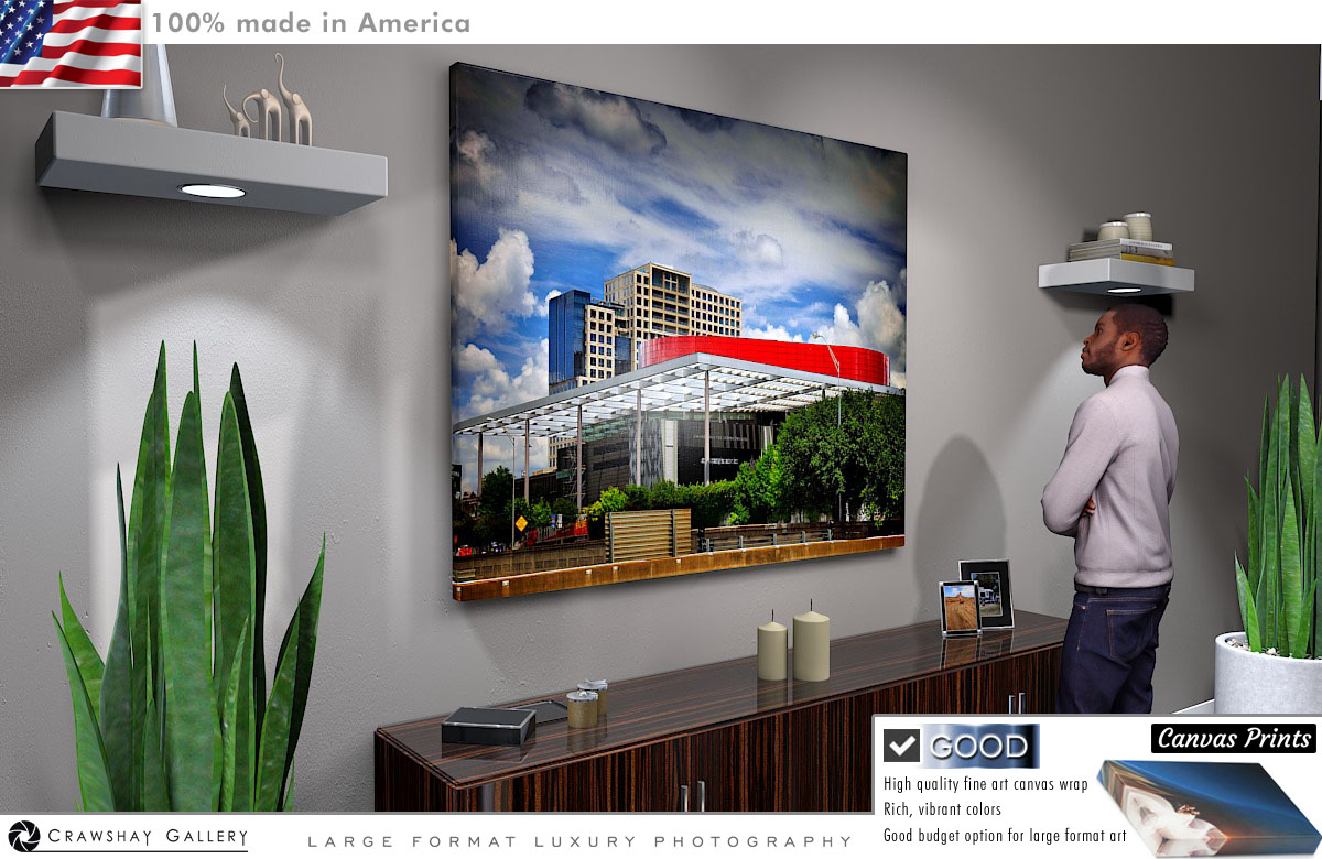 Canvas Print of Dallas Opera House