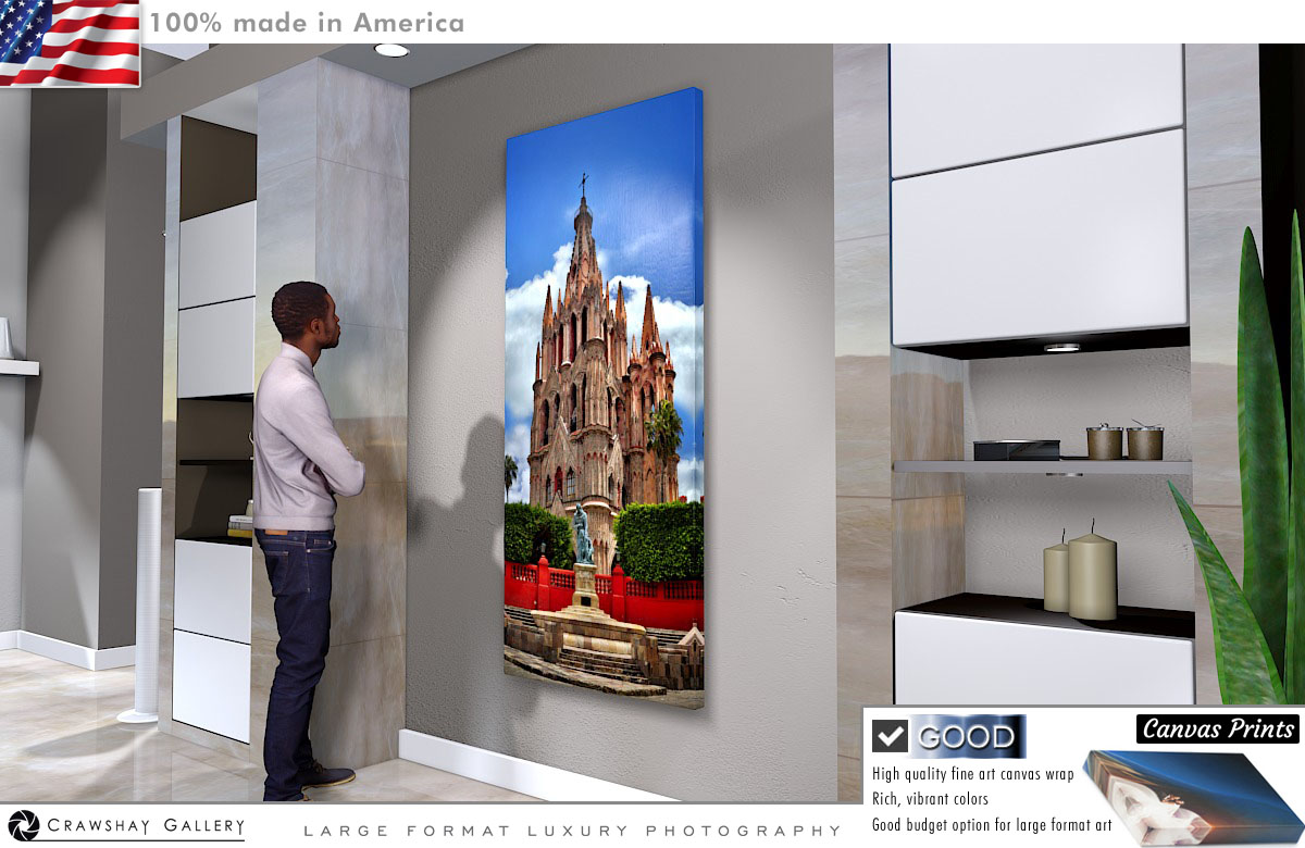 Canvas Print of Parroquia de San Miguel Arc?ngel