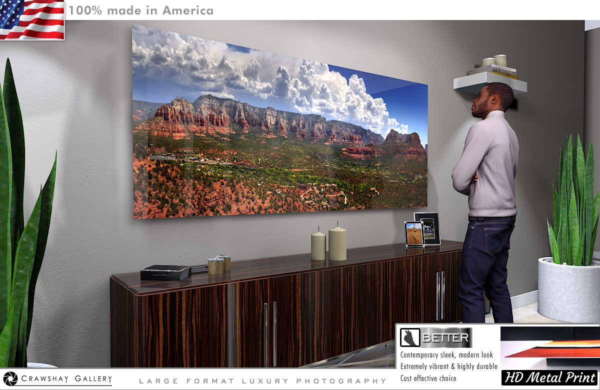 Sedona Direct to Metal Print