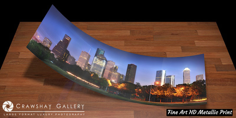 Fine Art Print of Houston Texas Skyline