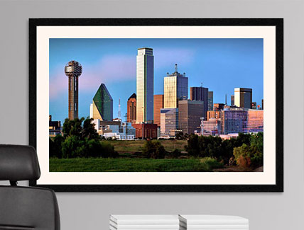 The Dallas Texas Skyline