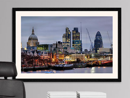 London Skyline from Waterloo Bridge