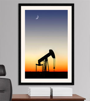 A Lone Texas Pump Jack