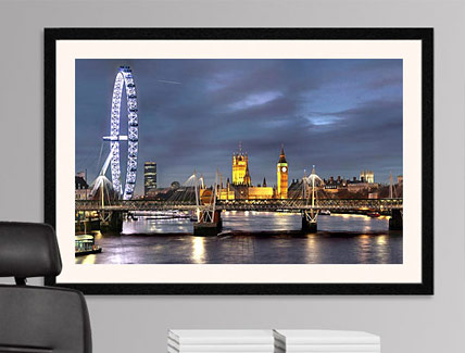 London Skyline from Waterloo Bridge