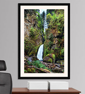 Wahclelala Falls Oregon Waterfall