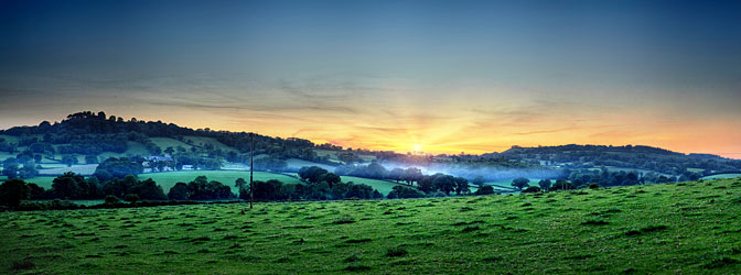 Devons Dawn | English Countryside |  Devon 