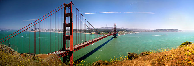 On Golden Pond | The Golden Gate Bridge |  San Francisco California