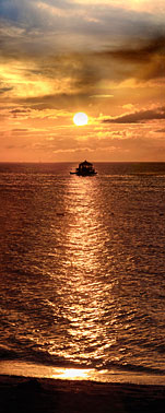 Orange Crush | Caribbean Ocean Sunset |  Provinciales 