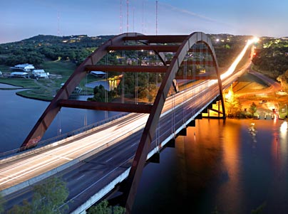 Pennybacker Night | Pennybacker at night |  Austin Texas