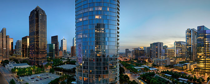 Uptown | Arts District Skyline | The Arts District Dallas Texas