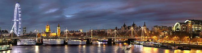 Waterloo Moonset  Waterloo Bridge | London | 