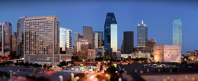 City of Tiny Lights | City Skyline |  Dallas Texas