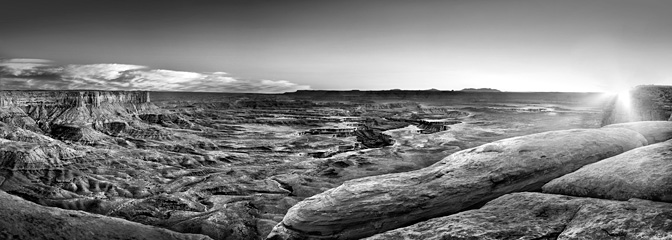 Desolate Beauty BW  Canyonlands National Park | Moab | Utah