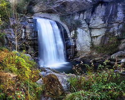 Frozen Falls II | Looking Glass Falls II | Looking Glass Falls Brevard North Carolina