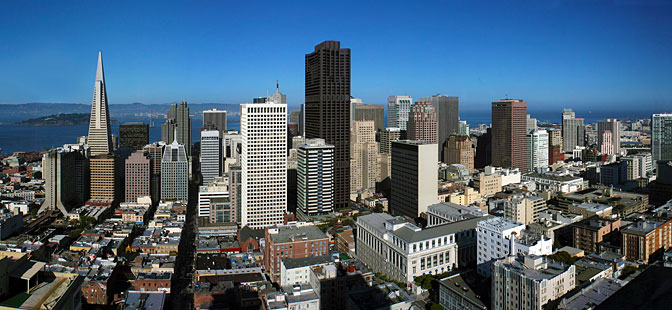 San Francisco Skyline | Daytime Skyline |  San Francisco California