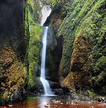 Secret Falls | Secret Waterfall | Columbia River Gorge Portland Oregon